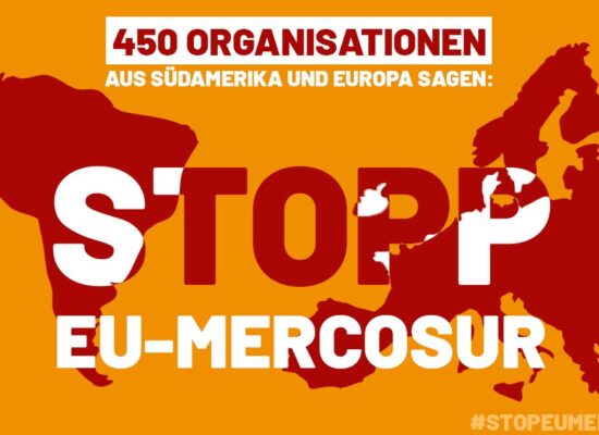 Kampagnenbild Stopp EU Mercosur