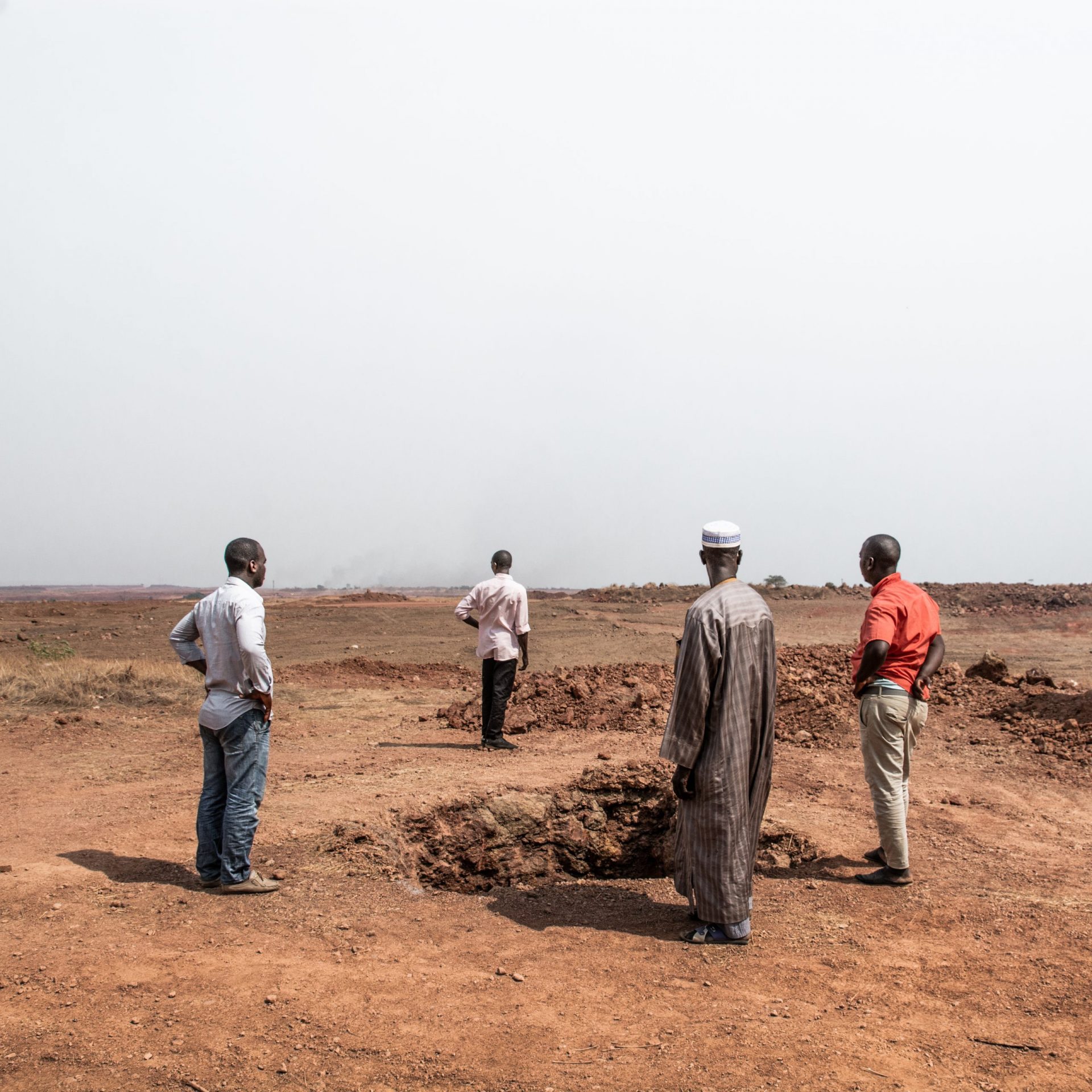 Bild: In Guinea wurden über 100 Familien von ihrem fruchtbaren Land vertrieben