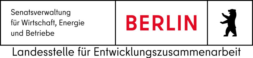 Logo der Landesstelle für Entwicklungszusammenarbeit Berlin