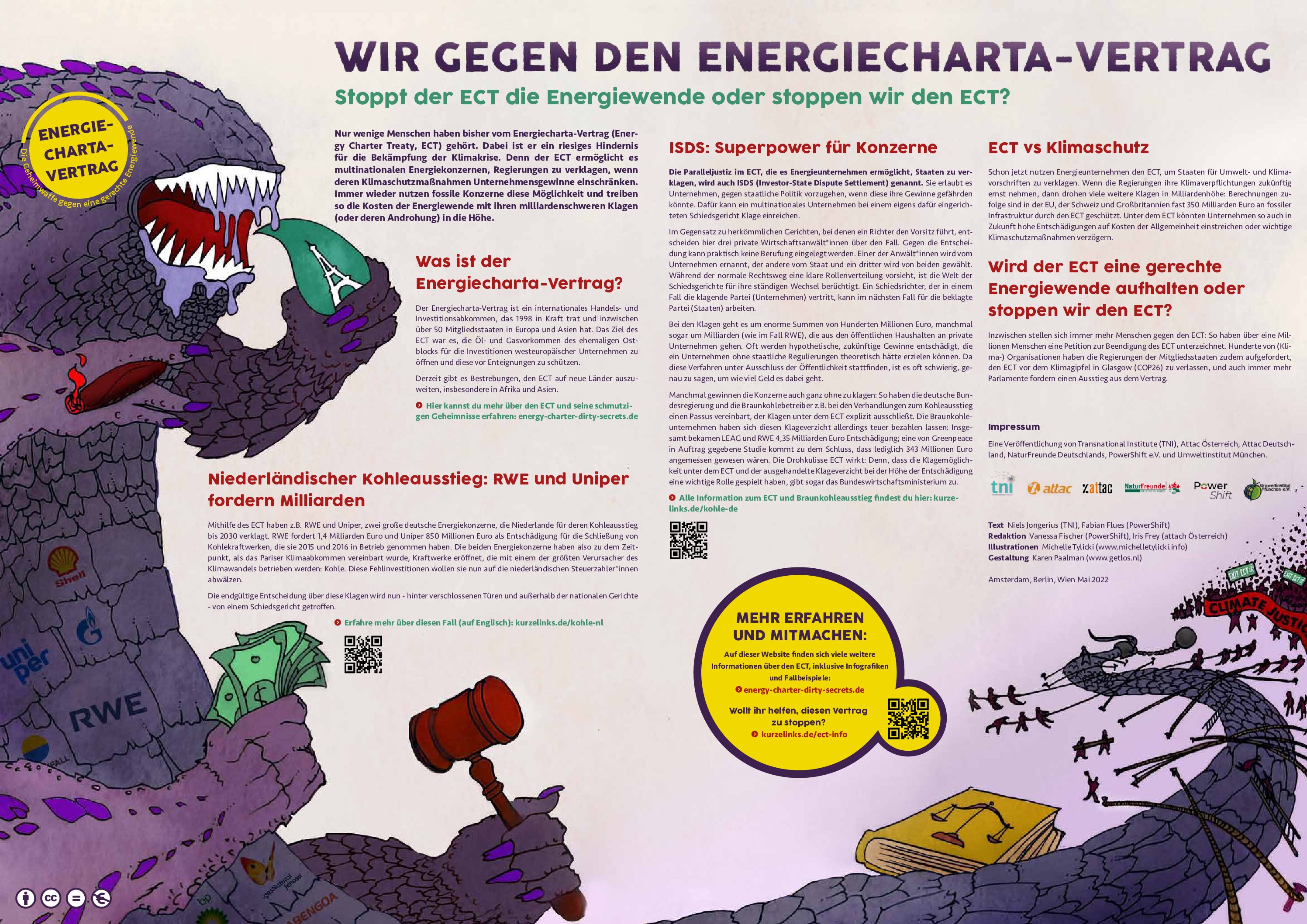 Poster Energiecharta-Vertrag