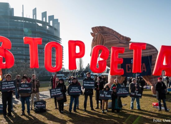 CETA Protestbild