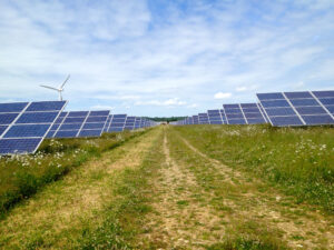 Bodengerechtigkeit Solaranlage auf Feld