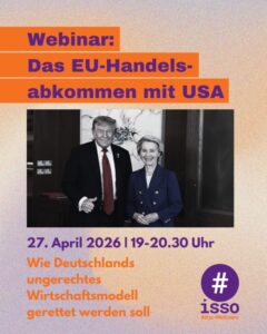 Titelobil Webinar Eu -USA Handelsabkommen Thomas Fritz klärt auf
