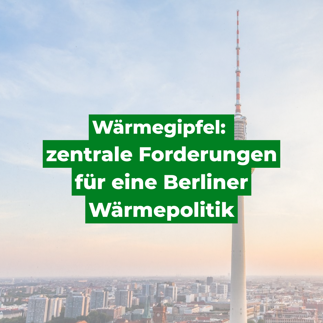 Fossile Preisexplosion: Soziale Wärmewende ins Zentrum des künftigen Koalitionsvertrags stellen!